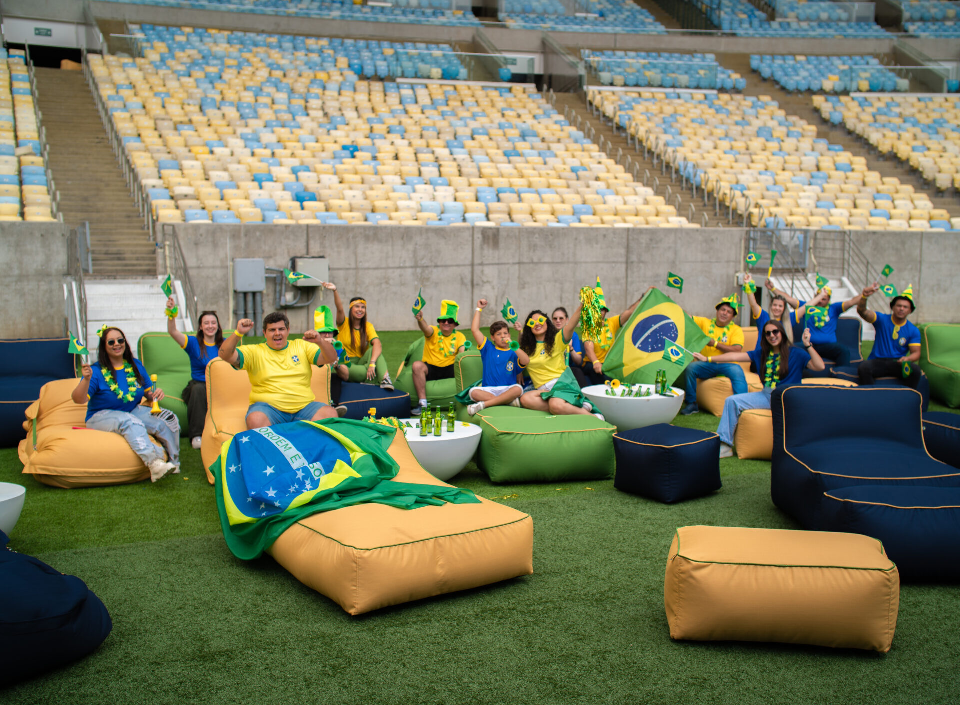 Copa vira tema de comercial em pleno Maracanã